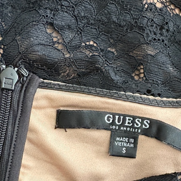 Guess Black Lace Mini Dress - Picture 10 of 10